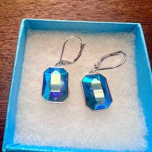 TSC Swarovski Crystal Dream earrings, NIB